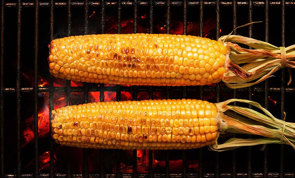 grilled corn on the cobb